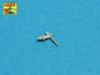 Aber 1:700L-36 Set of 20 pcs 37 mm /54 Breda gun barrels for Italian Navy ships 1/700